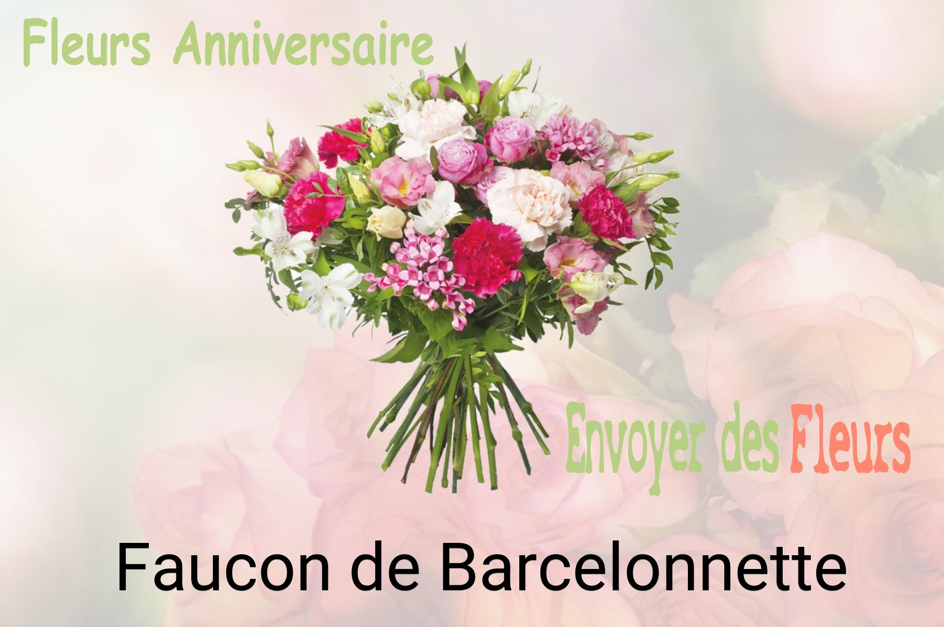 Bouquet de fleurs d’anniversaire livré à Faucon-de-Barcelonnette